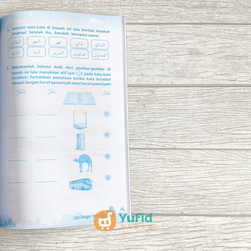 BUKU AYO BELAJAR BAHASA ARAB UNTUK KELAS 3 MI (ATTUQA) - Image 7
