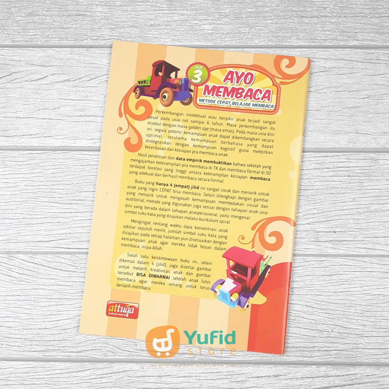 BUKU AYO MEMBACA METODE CEPAT BELAJAR MEMBACA JILID 3 (ATTUQA) - Image 2