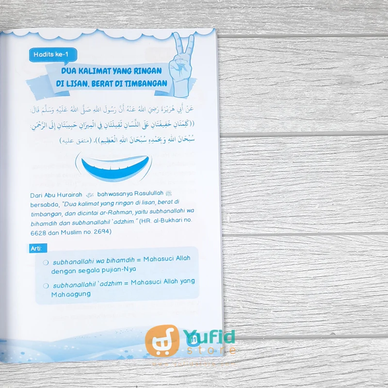 BUKU AYO MENGHAFAL HADITS, 100 HADITS PILIHAN UNTUK ANAK ISLAM (ATTUQA) - Image 5