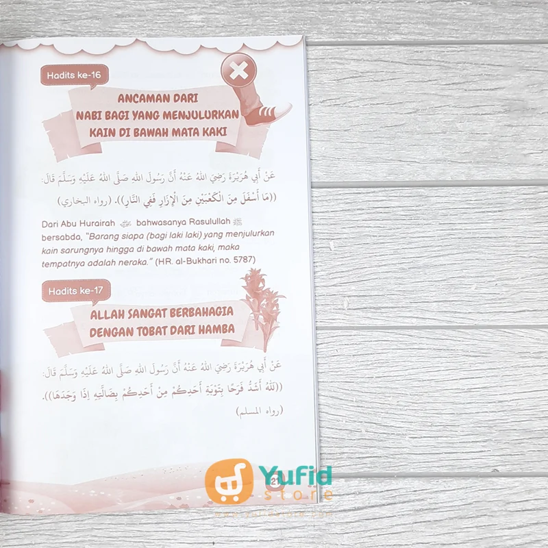 BUKU AYO MENGHAFAL HADITS, 100 HADITS PILIHAN UNTUK ANAK ISLAM (ATTUQA) - Image 8