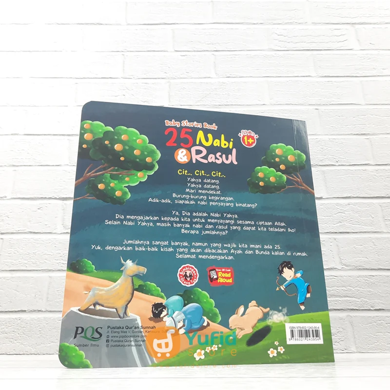 BUKU BABY STORIES BOOK 25 NABI DAN RASUL (PQS) - Image 2