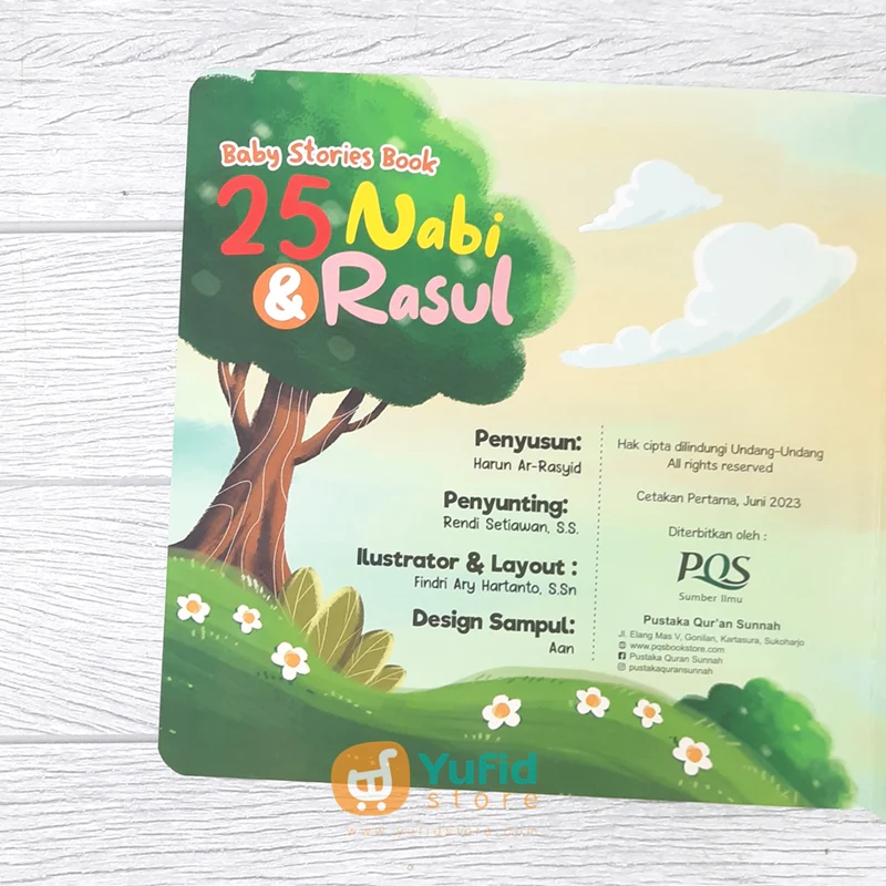 BUKU BABY STORIES BOOK 25 NABI DAN RASUL (PQS) - Image 3