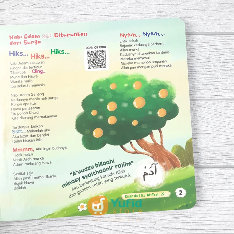 BUKU BABY STORIES BOOK 25 NABI DAN RASUL (PQS) - Image 4