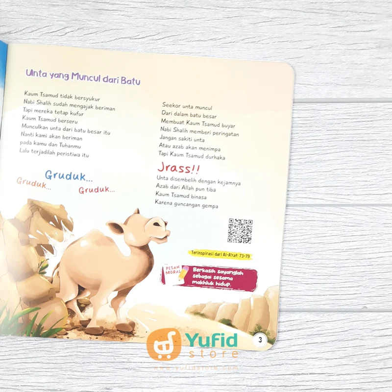 BUKU BABY STORIES BOOK HEWAN-HEWAN DALAM AL-QURAN (PQS) - Image 4