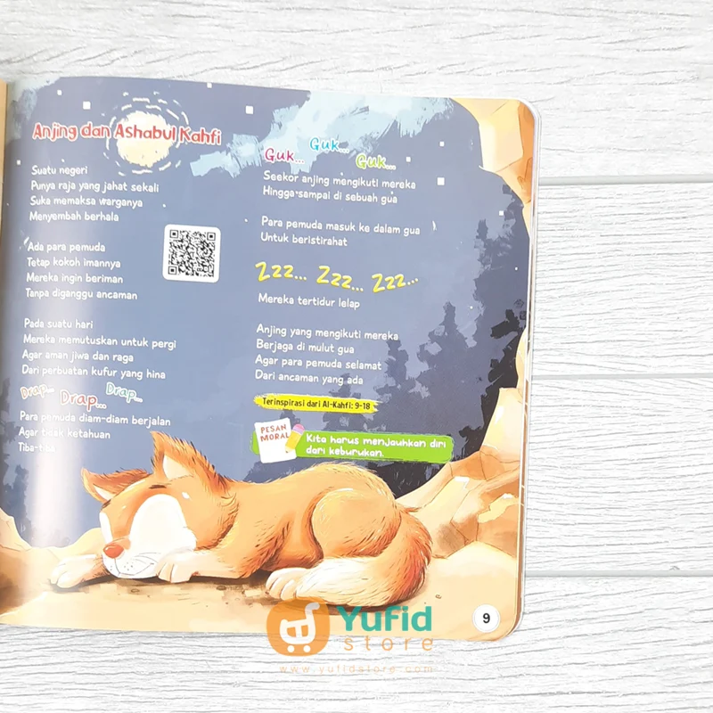 BUKU BABY STORIES BOOK HEWAN-HEWAN DALAM AL-QURAN (PQS) - Image 7