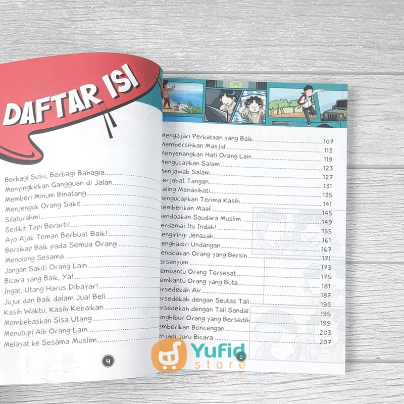 BUKU KOMIK TELADAN BAIK ITU KEREN - KEBAIKAN KECIL YANG MEMBERIKAN HASIL LUAR BIASA (PQS) - Image 4