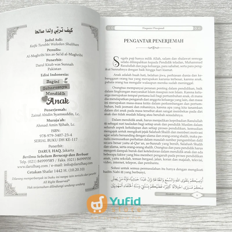 BUKU BEGINI SEHARUSNYA MENDIDIK ANAK (DARUL HAQ) - Image 3