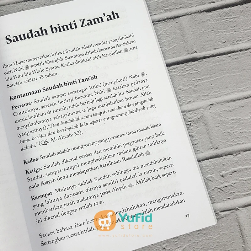 Buku Belajar Dari Istri Nabi (Rumaysho) - Image 8