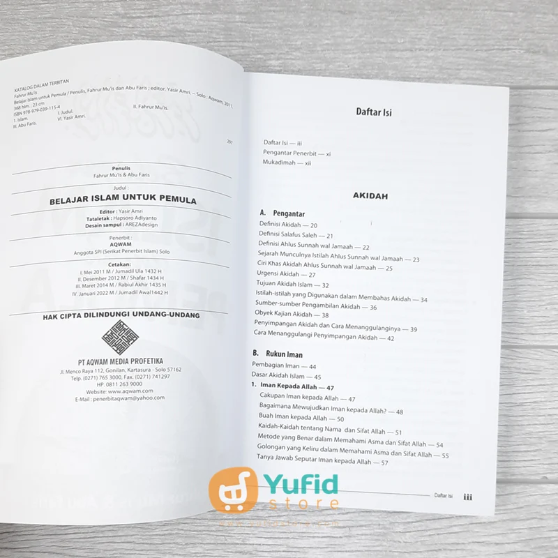 BUKU BELAJAR ISLAM UNTUK PEMULA (AQWAM) - Image 3