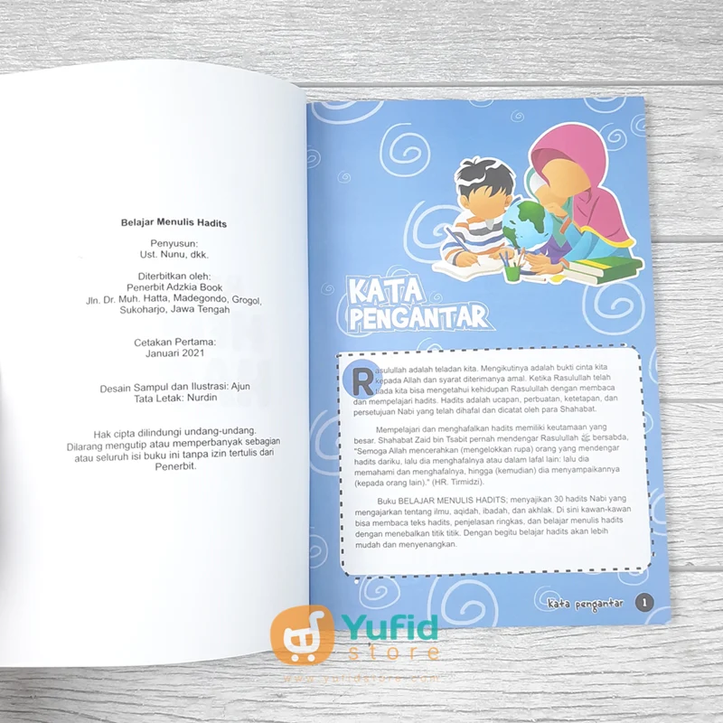 BUKU BELAJAR MENULIS HADIS 30 SHAHIH PILIHAN (ADZKIA BOOKS) - Image 3