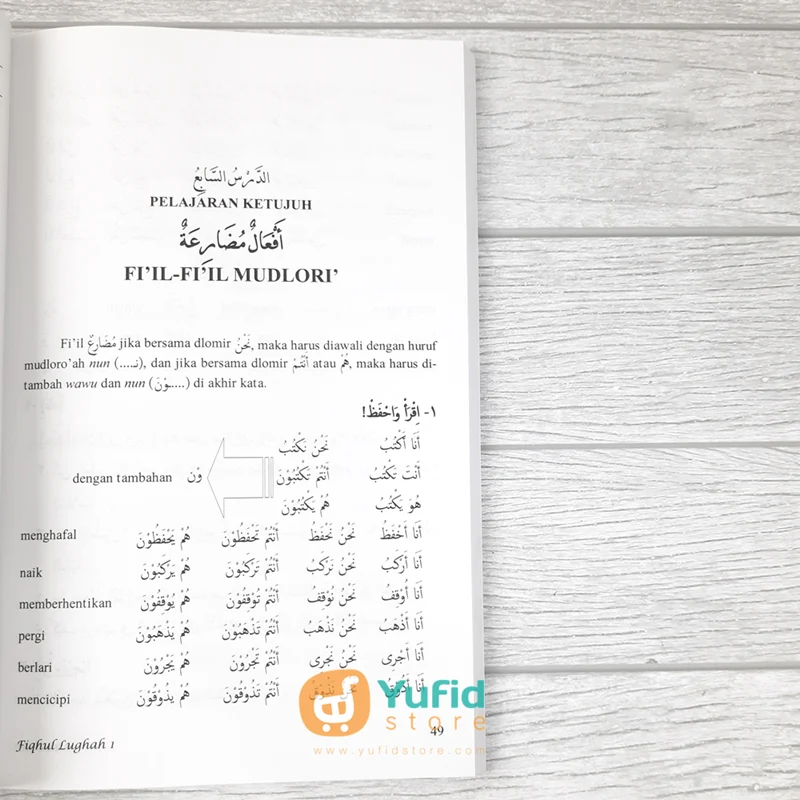BUKU BELAJAR MUDAH ILMU NAHWU SHOROF JILID 1 (PUSTAKA PROGRESSIF) - Image 8