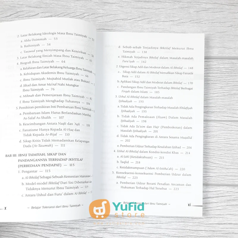 BUKU BELAJAR TOLERANSI DARI IBNU TAIMIYAH (PUSTAKA AL-KAUTSAR) - Image 5