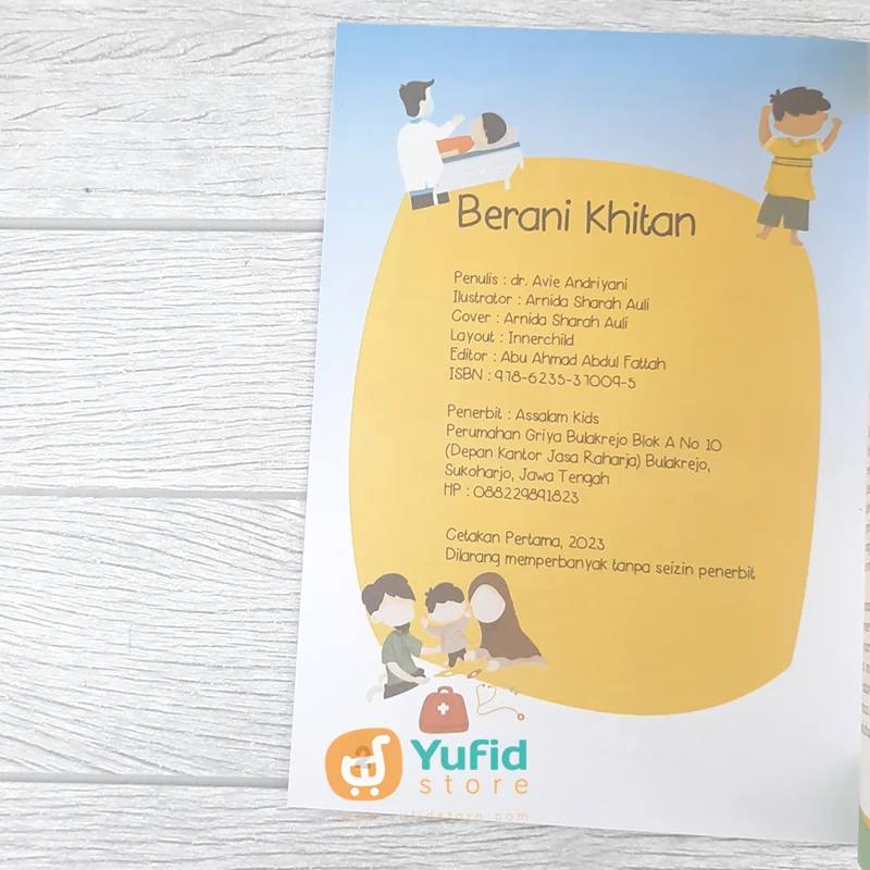 BUKU BERANI KHITAN - SET 2 BUKU (AS-SALAM KIDS) - Image 5