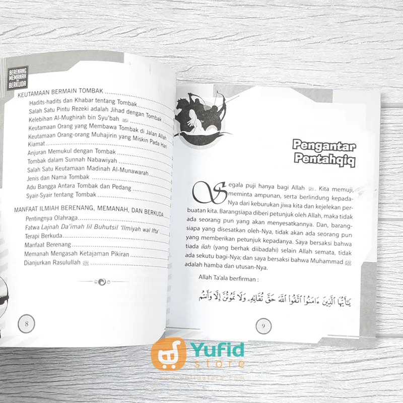 BUKU BERENANG MEMANAH DAN BERKUDA PERMAINAN KETANGKASAN KAUM BERIMAN (ZAMZAM PUBLISHING) - Image 5