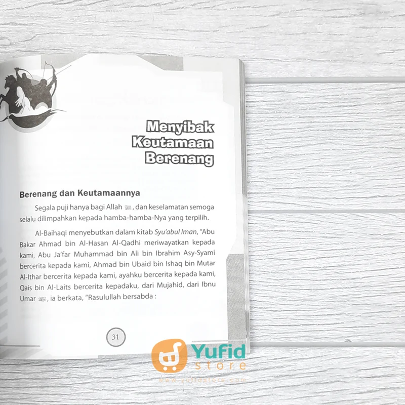 BUKU BERENANG MEMANAH DAN BERKUDA PERMAINAN KETANGKASAN KAUM BERIMAN (ZAMZAM PUBLISHING) - Image 7