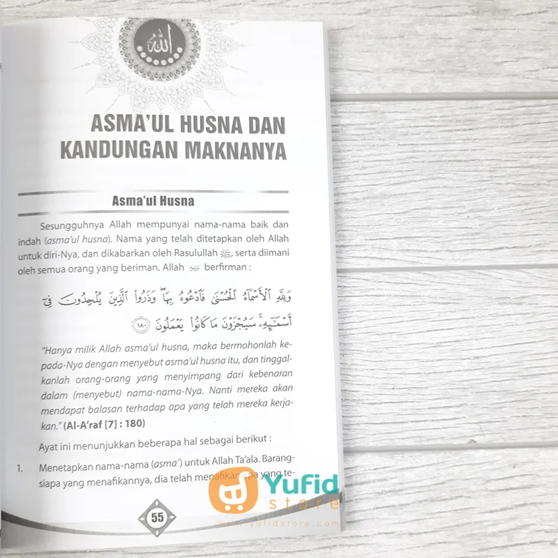 BUKU BEROBAT DENGAN ASMAUL HUSNA (KISWAH MEDIA) - Image 8