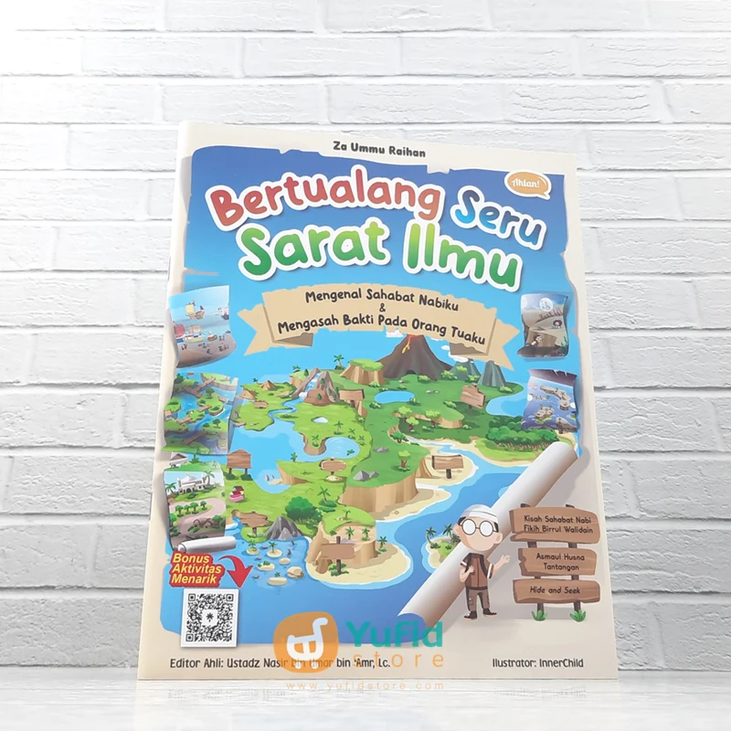 BUKU BERPETUALANG SERU SARAT ILMU (AHLAN)