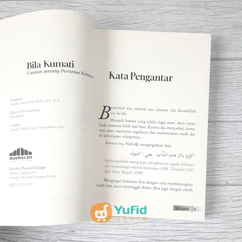 BUKU BILA KUMATI - CATATAN TENTANG PERISTIWA KEMATIAN (MUAMALAH PUBLISHING) - Image 3