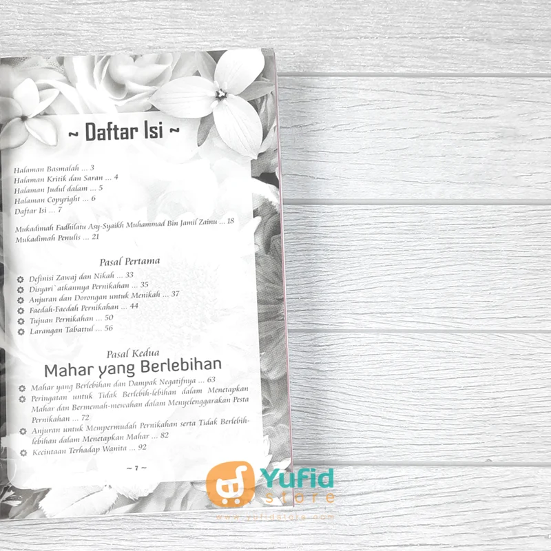 BUKU BINGKISAN KEDUA TUK KEDUA MEMPELAI (MAKTABAH AL-GHUROBA) - Image 4