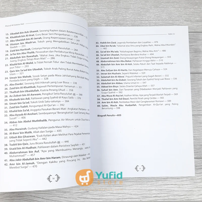 BUKU BIOGRAFI 60 SAHABAT NABI VERSI TAHQIQ (UMMUL QURA) - Image 4