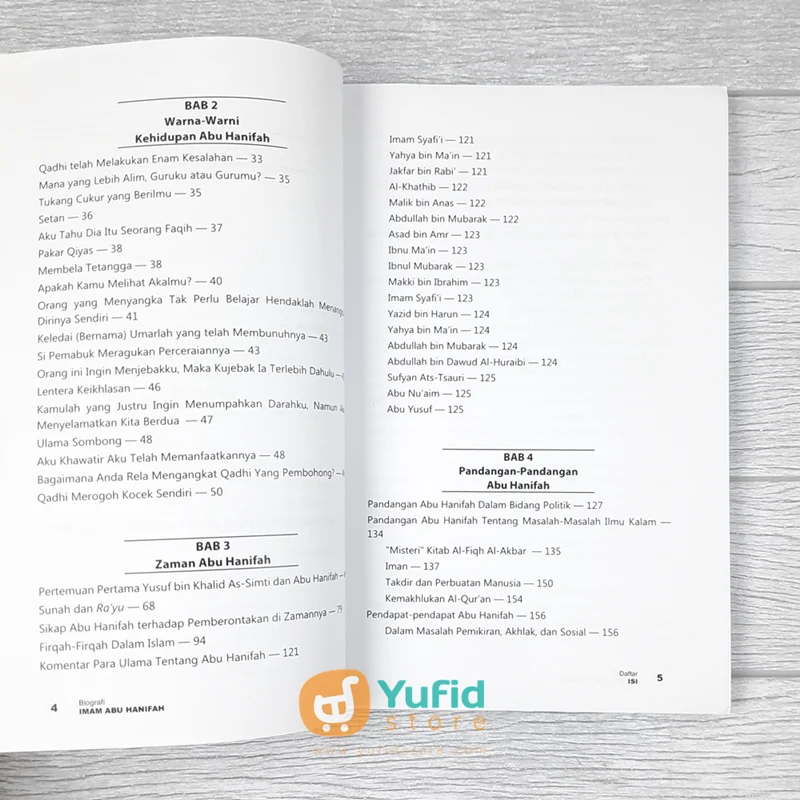 BUKU BIOGRAFI IMAM ABU HANIFAH KEHIDUPAN SIKAP DAN PENDAPATNYA (AQWAM) - Image 4