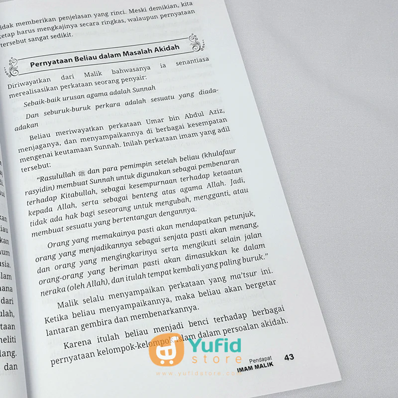 Buku Biografi Imam Malik (Aqwam) - Image 10