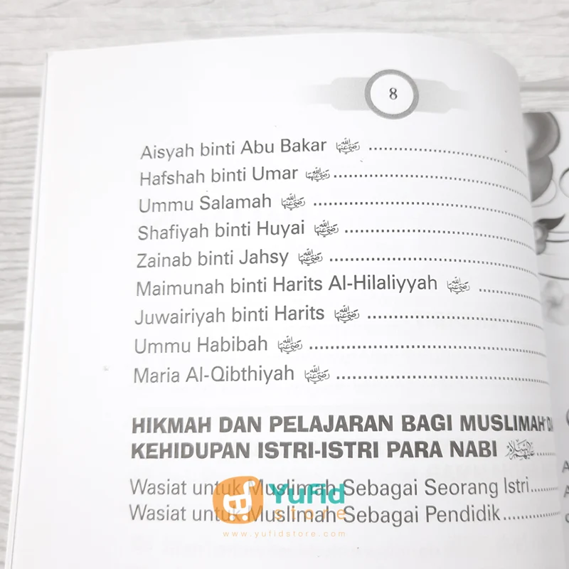 BUKU BIOGRAFI ISTRI-ISTRI PARA NABI (QIBLATUNA) - Image 5