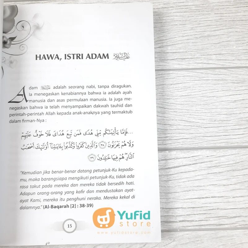 BUKU BIOGRAFI ISTRI-ISTRI PARA NABI (QIBLATUNA) - Image 6