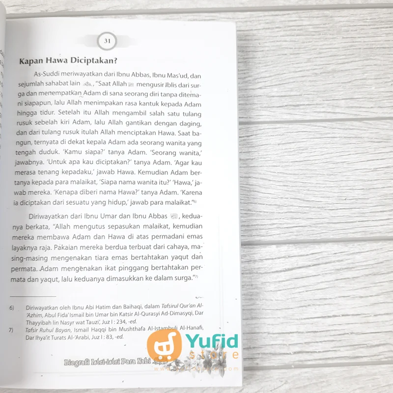 BUKU BIOGRAFI ISTRI-ISTRI PARA NABI (QIBLATUNA) - Image 8