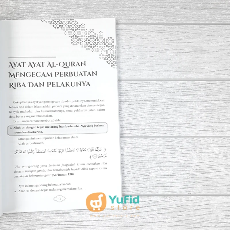 BUKU BISNIS TANPA RIBA PEDOMAN AGAR SELAMAT DARI JERAT JERAT RIBA (ATTUQA) - Image 6