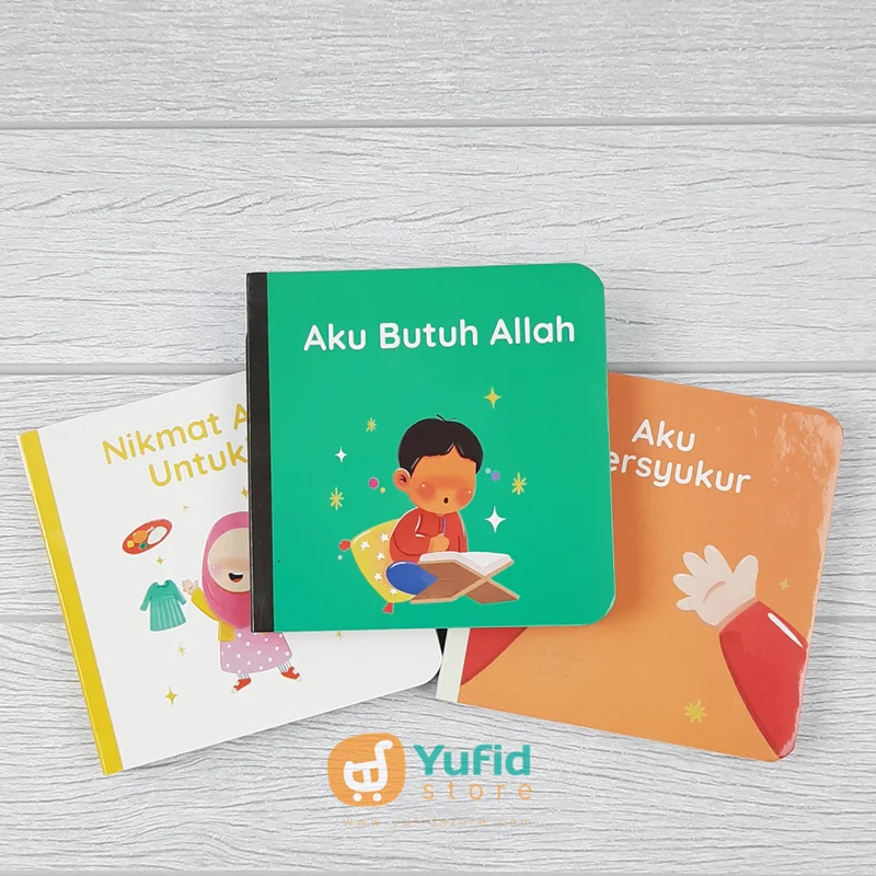 BUKU BOARD BOOK AKU CINTA ALLAH SERI TAUHID PERTAMAKU (TASMEEM KIDS) - Image 4