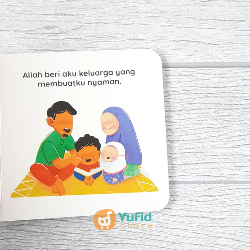BUKU BOARD BOOK AKU CINTA ALLAH SERI TAUHID PERTAMAKU (TASMEEM KIDS) - Image 8