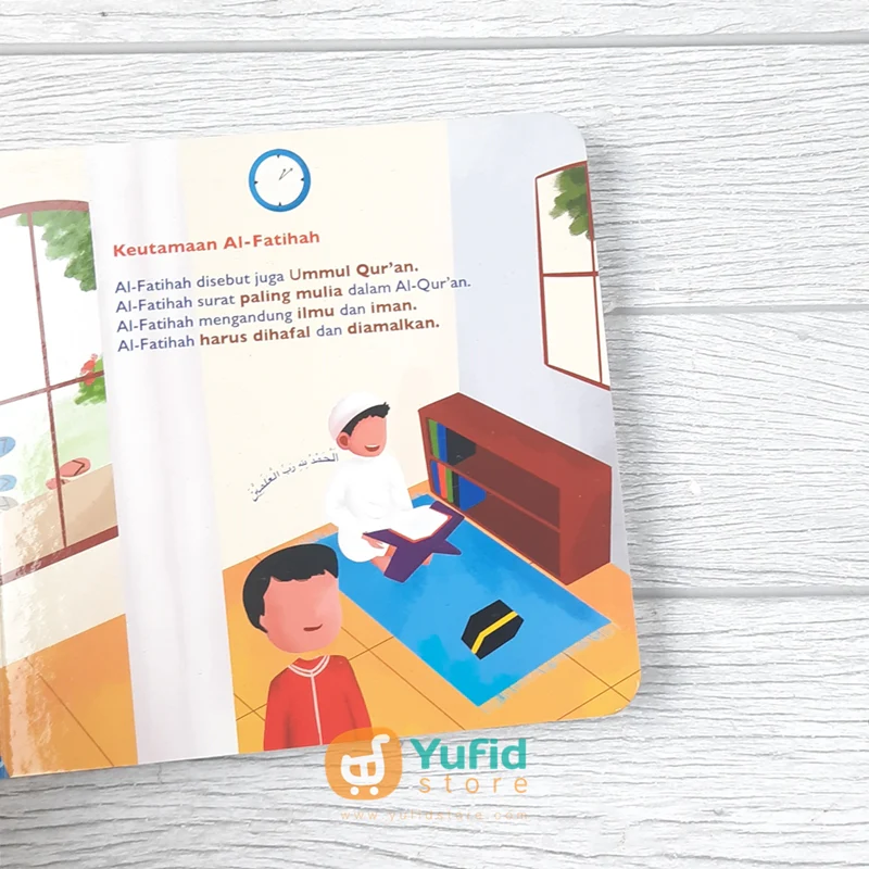 BUKU BOARD BOOK AL-FATIHAH UNTUK BALITA (MAALIK KIDS) - Image 5