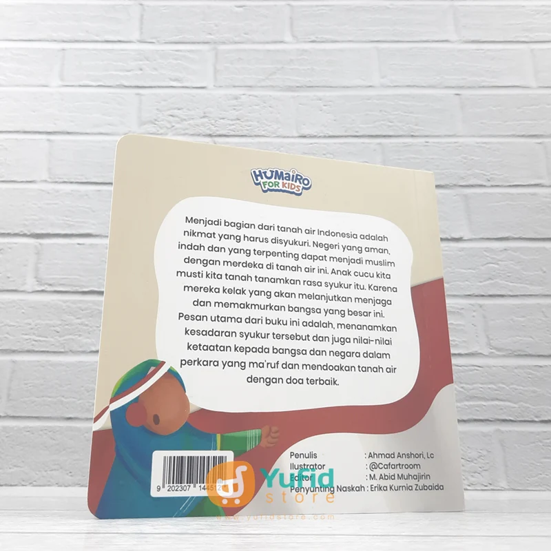 BUKU BOARD BOOK ANAK MUSLIM CINTA INDONESIA (HUMAIRO FOR KIDS) - Image 2