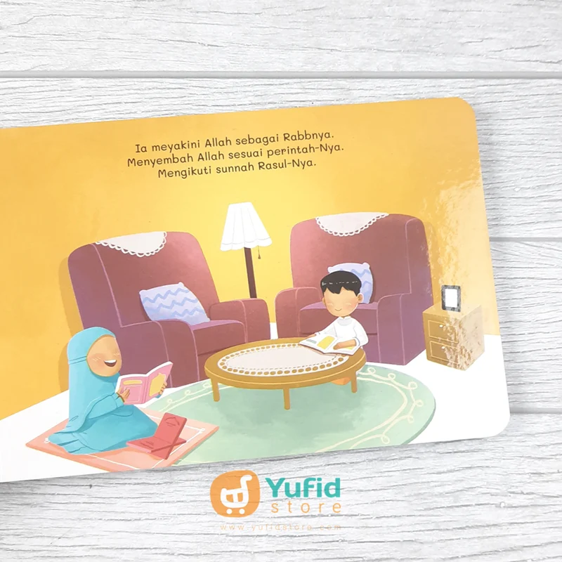 BUKU BOARD BOOK KUNCI MASUK SURGA ALLAH YANG INDAH (TASMEEM KIDS) - Image 5