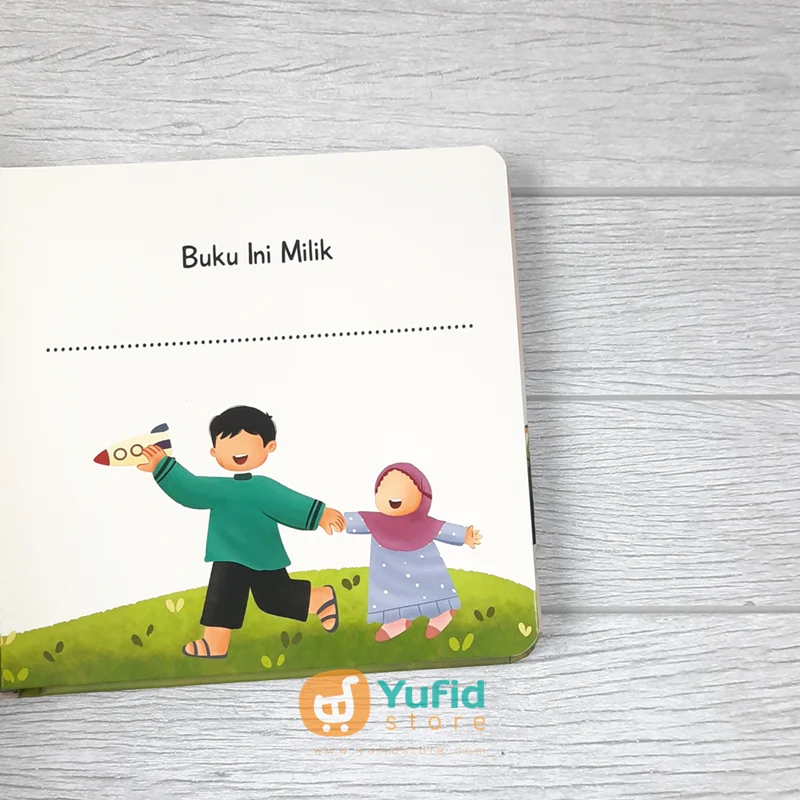 BUKU BOARD BOOK SAYANG KAKAK ADIK (MUSLIM KIDS) - Image 4