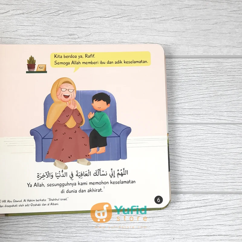 BUKU BOARD BOOK SAYANG KAKAK ADIK (MUSLIM KIDS) - Image 6