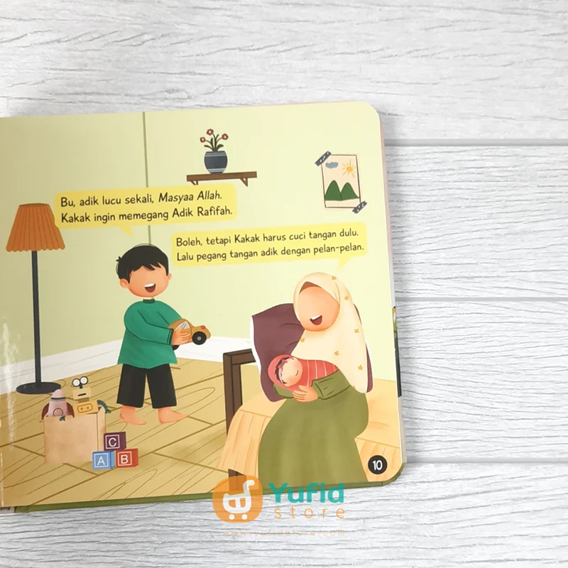 BUKU BOARD BOOK SAYANG KAKAK ADIK (MUSLIM KIDS) - Image 8