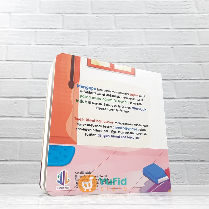 BUKU BOARD BOOK TAFSIR AL-FATIHAH JUNIOR (MAALIK KIDS) - Image 2