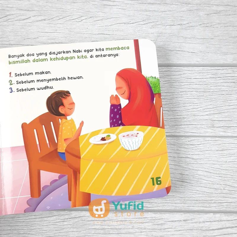 BUKU BOARD BOOK TAFSIR AL-FATIHAH JUNIOR (MAALIK KIDS) - Image 8