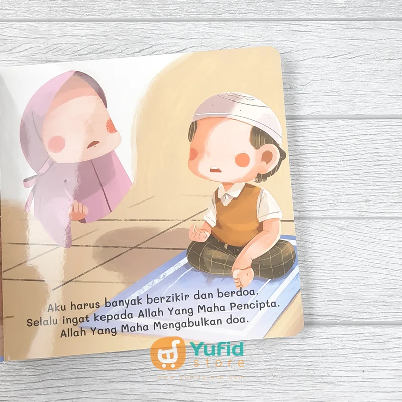 BUKU BOARDBOOK AKU INGAT ALLAH SELALU (TASMEEN KIDS) - Image 3