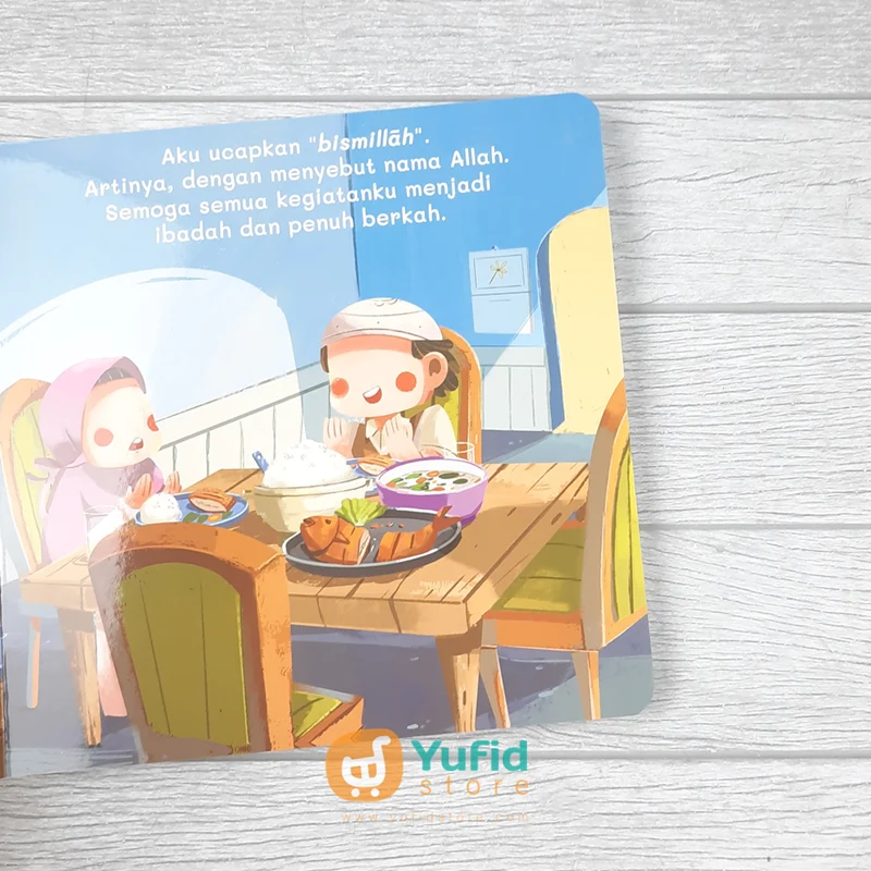 BUKU BOARDBOOK AKU INGAT ALLAH SELALU (TASMEEN KIDS) - Image 4