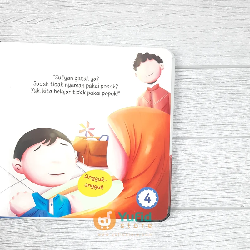 BUKU BOARDBOOK SERUNYA TIDAK PAKAI POPOK (MAALIK KIDS) - Image 5