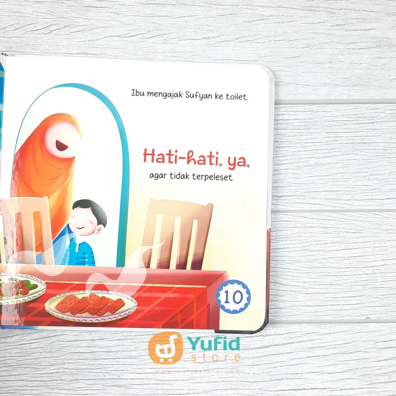 BUKU BOARDBOOK SERUNYA TIDAK PAKAI POPOK (MAALIK KIDS) - Image 8