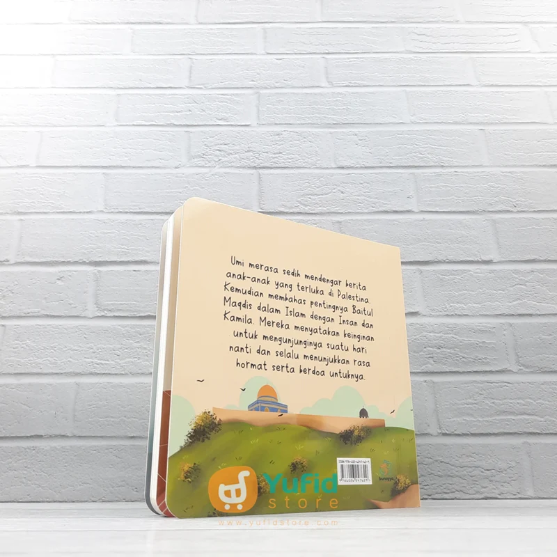 BUKU BOARDBOOKS RINDU BAITUL MAQDIS JEJAK PETUALANGAN INSAN DAN KAMILA (BUNAYYA) - Image 2