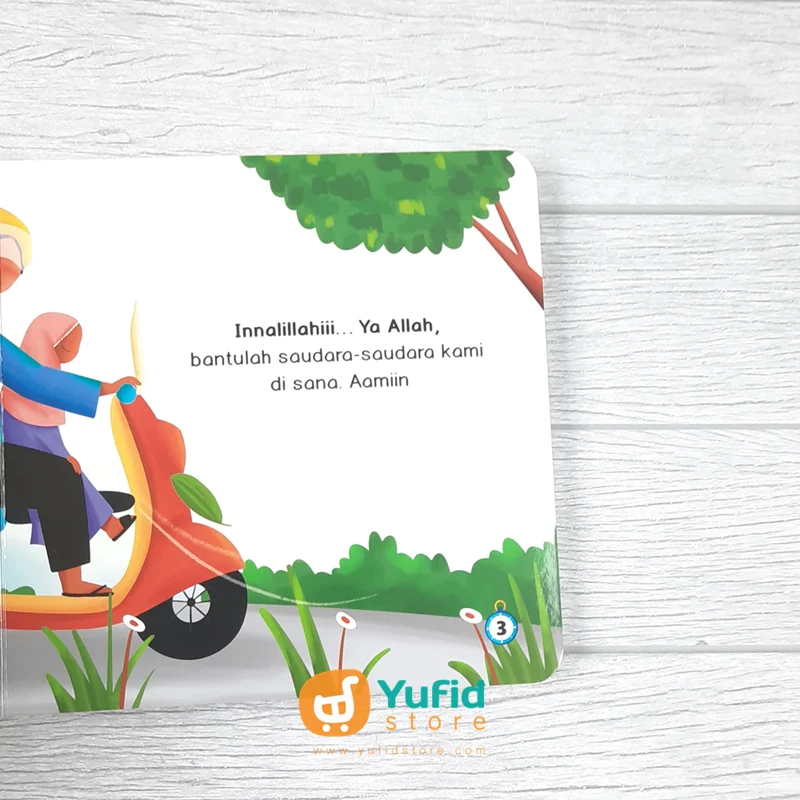 BUKU BOARDBOOKS RINDU BAITUL MAQDIS JEJAK PETUALANGAN INSAN DAN KAMILA (BUNAYYA) - Image 4