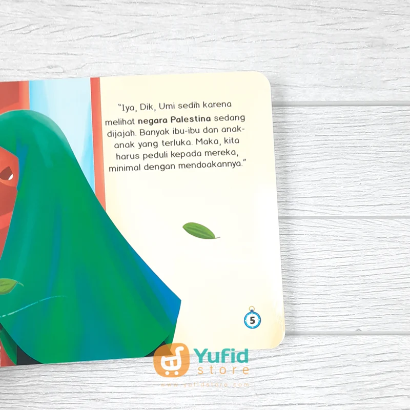 BUKU BOARDBOOKS RINDU BAITUL MAQDIS JEJAK PETUALANGAN INSAN DAN KAMILA (BUNAYYA) - Image 5