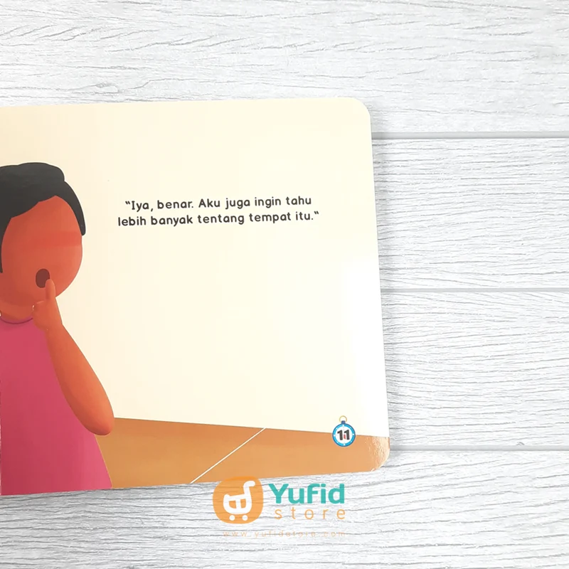 BUKU BOARDBOOKS RINDU BAITUL MAQDIS JEJAK PETUALANGAN INSAN DAN KAMILA (BUNAYYA) - Image 8