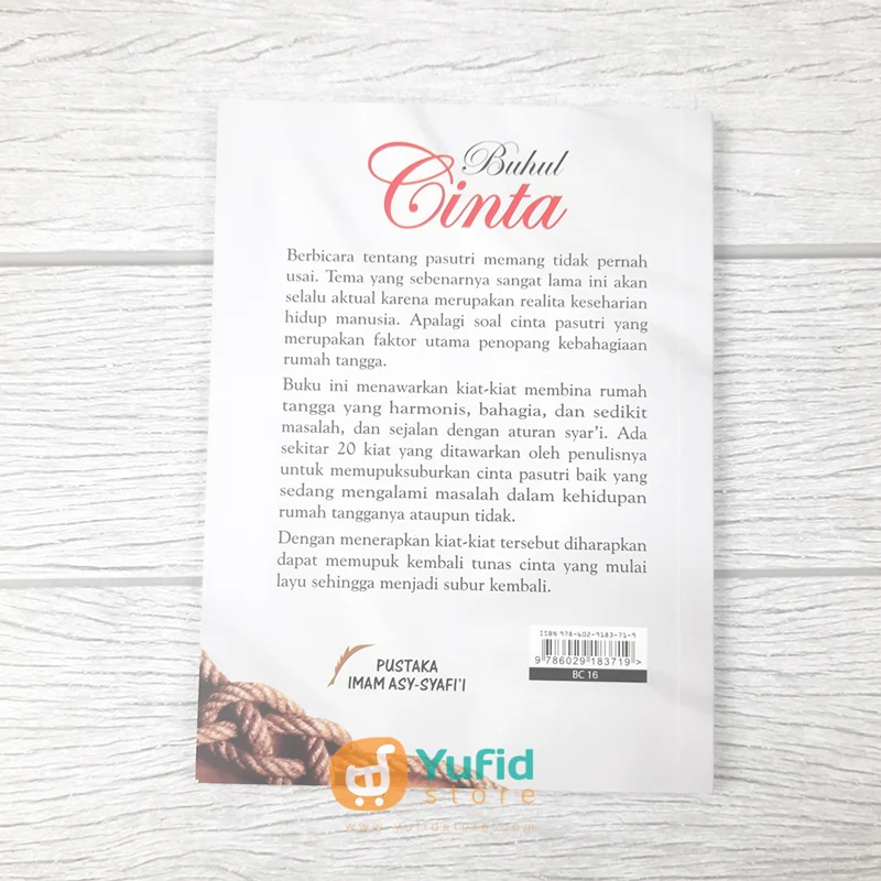 BUKU BUHUL CINTA (PUSTAKA IMAM ASY-SYAFII) - Image 2