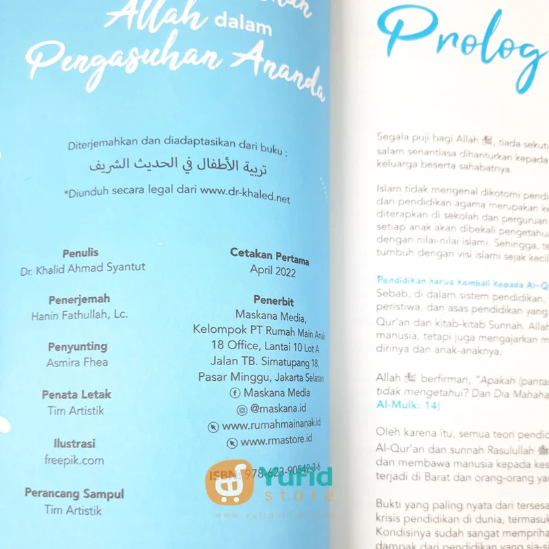 BUKU BUNDA LIBATKAN ALLAH DALAM PENGASUHAN ANANDA (MASKANA MEDIA) - Image 3
